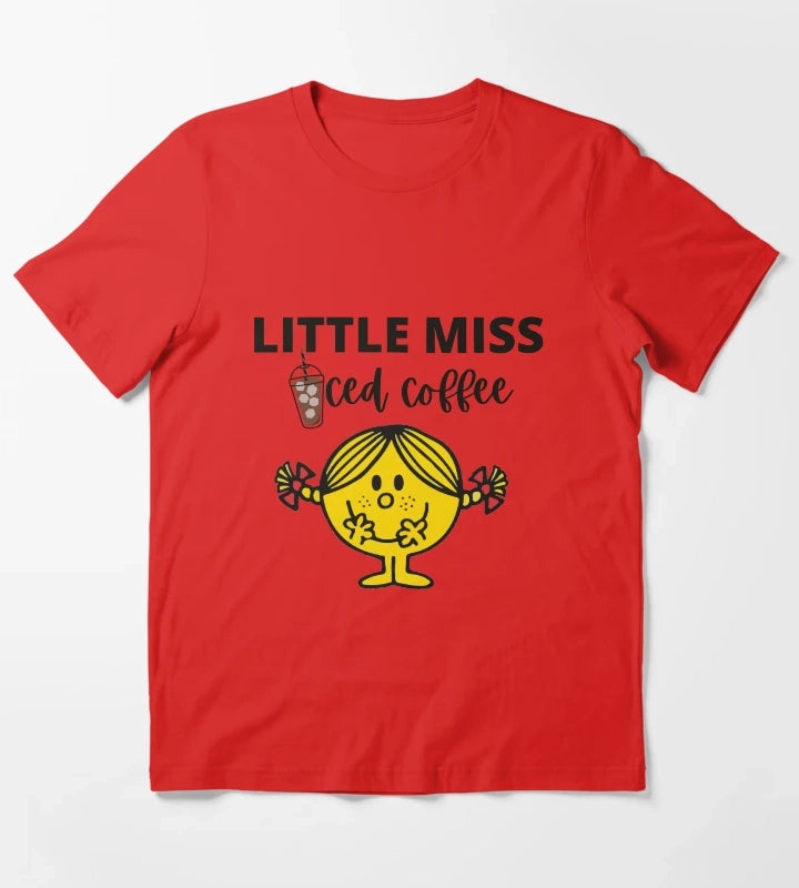 Little miss iced coffee T-Shirt Red