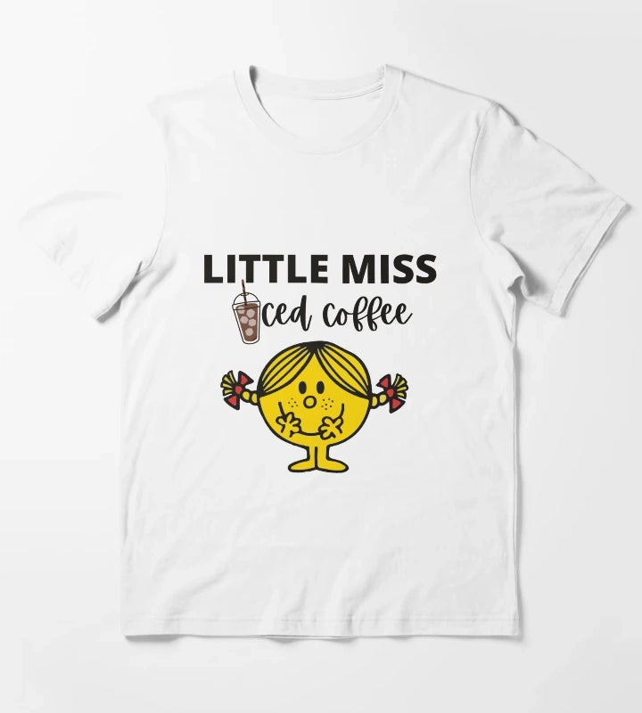 Little miss iced coffee T-Shirt White