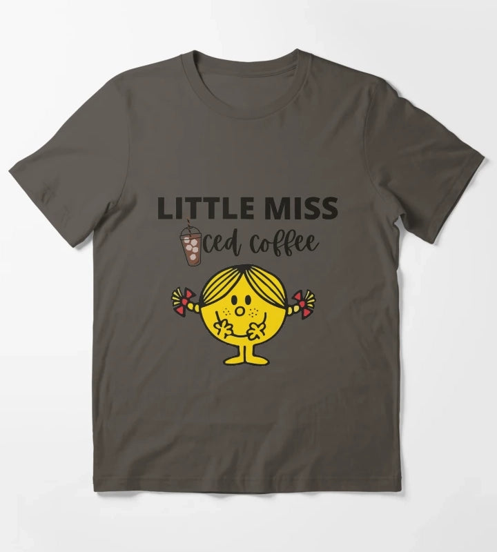 Little miss iced coffee T-Shirt Dark Grey
