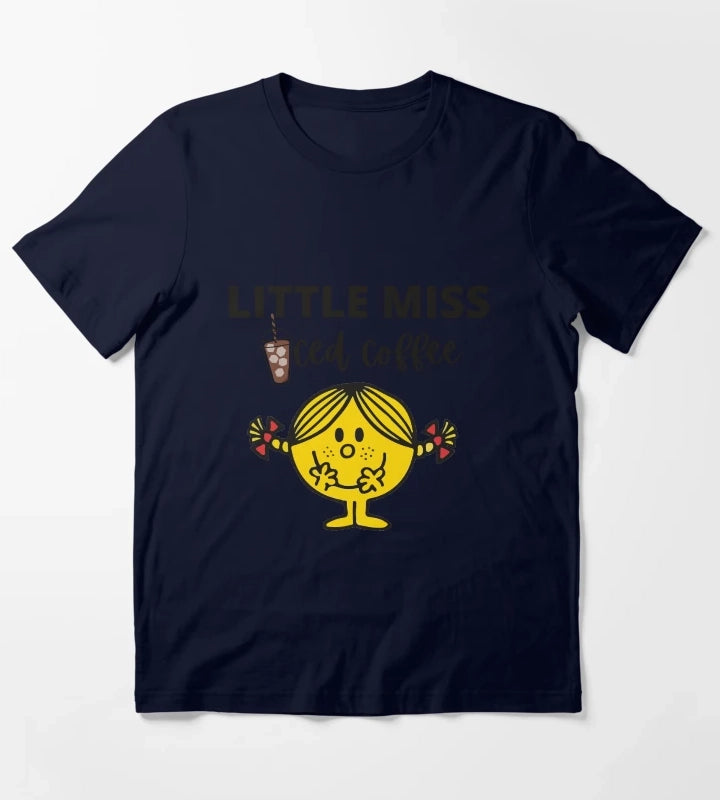 Little miss iced coffee T-Shirt Navy