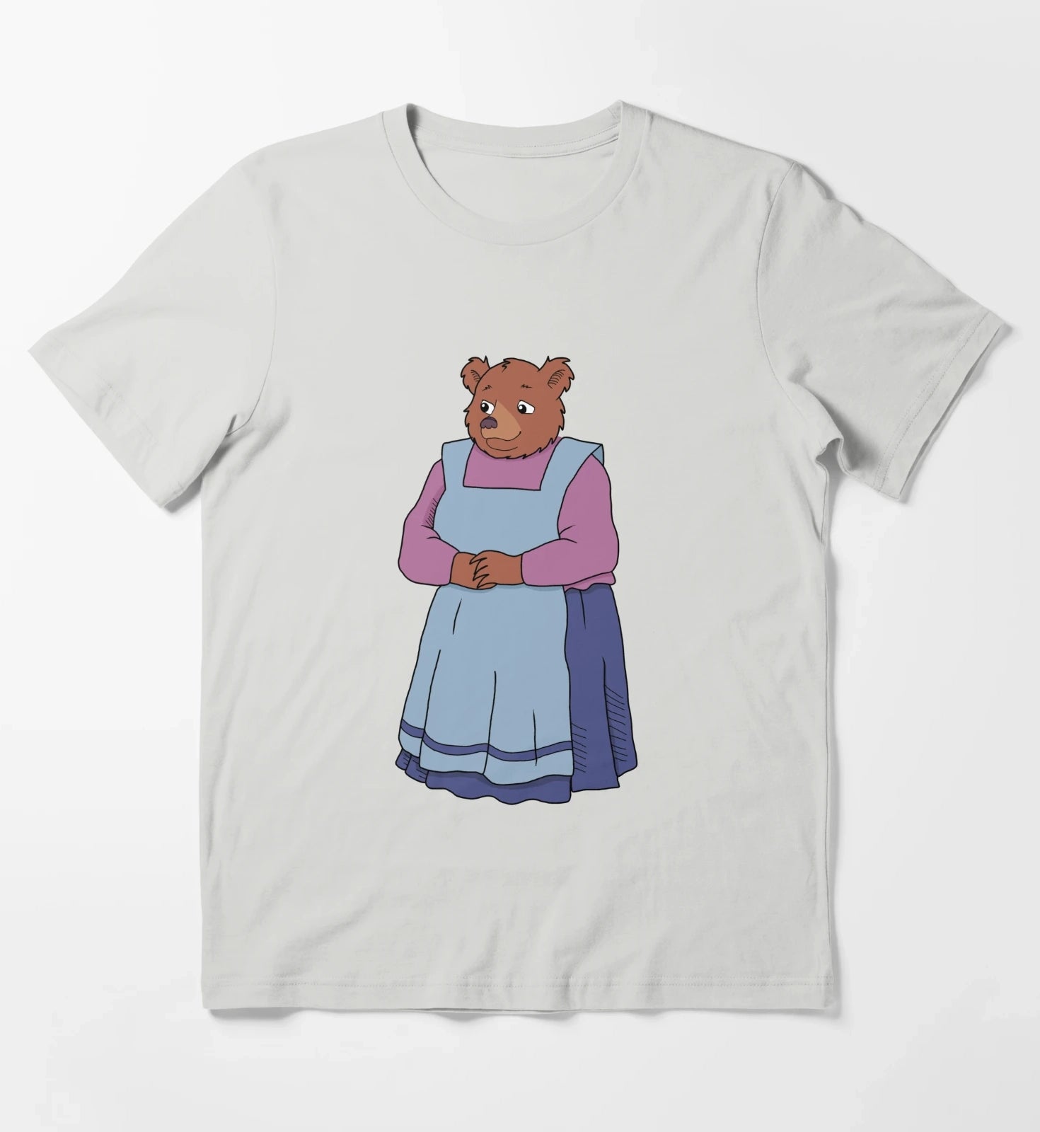 Littlebear1995 TV series Mother Bear T-Shirt Light Grey