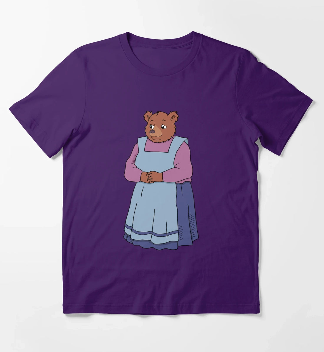 Littlebear1995 TV series Mother Bear T-Shirt Purple