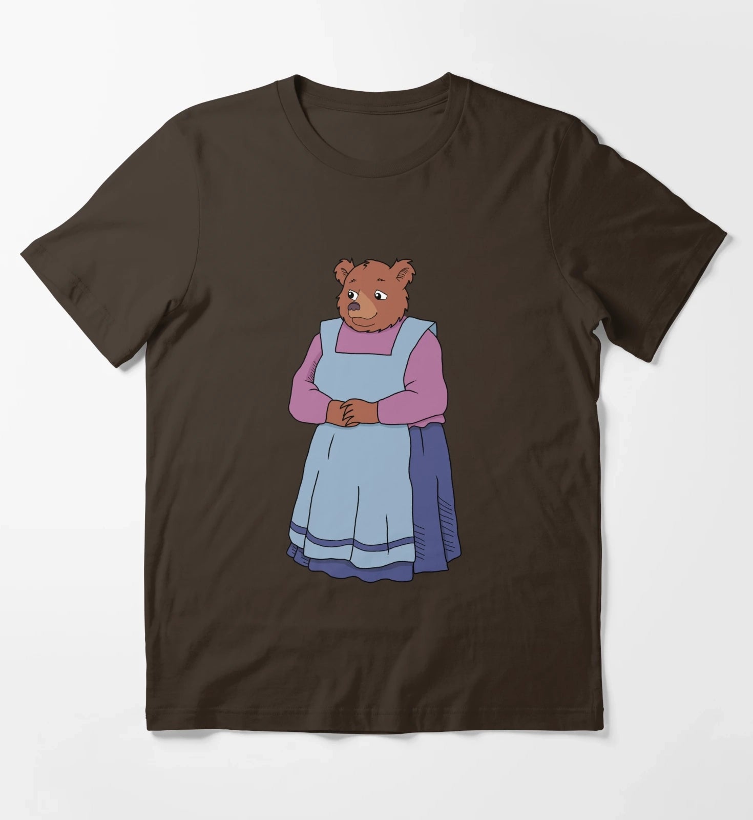 Littlebear1995 TV series Mother Bear T-Shirt Brown