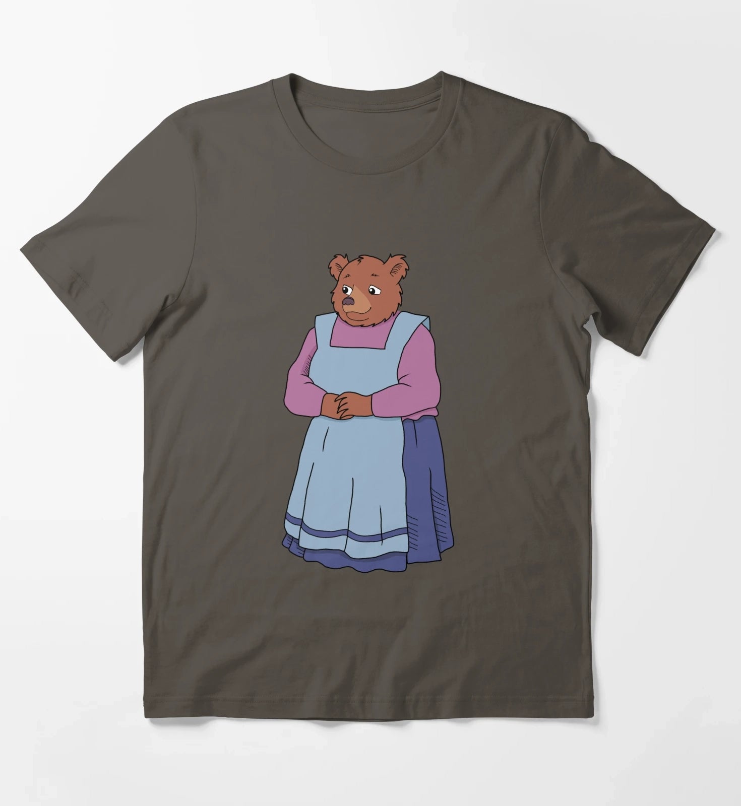 Littlebear1995 TV series Mother Bear T-Shirt Dark Grey