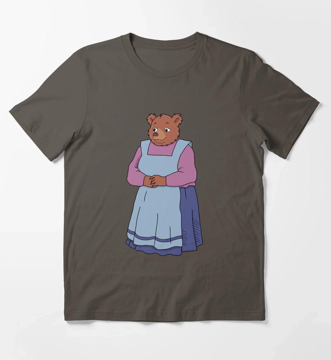 Littlebear1995 TV series Mother Bear T-Shirt Dark Grey
