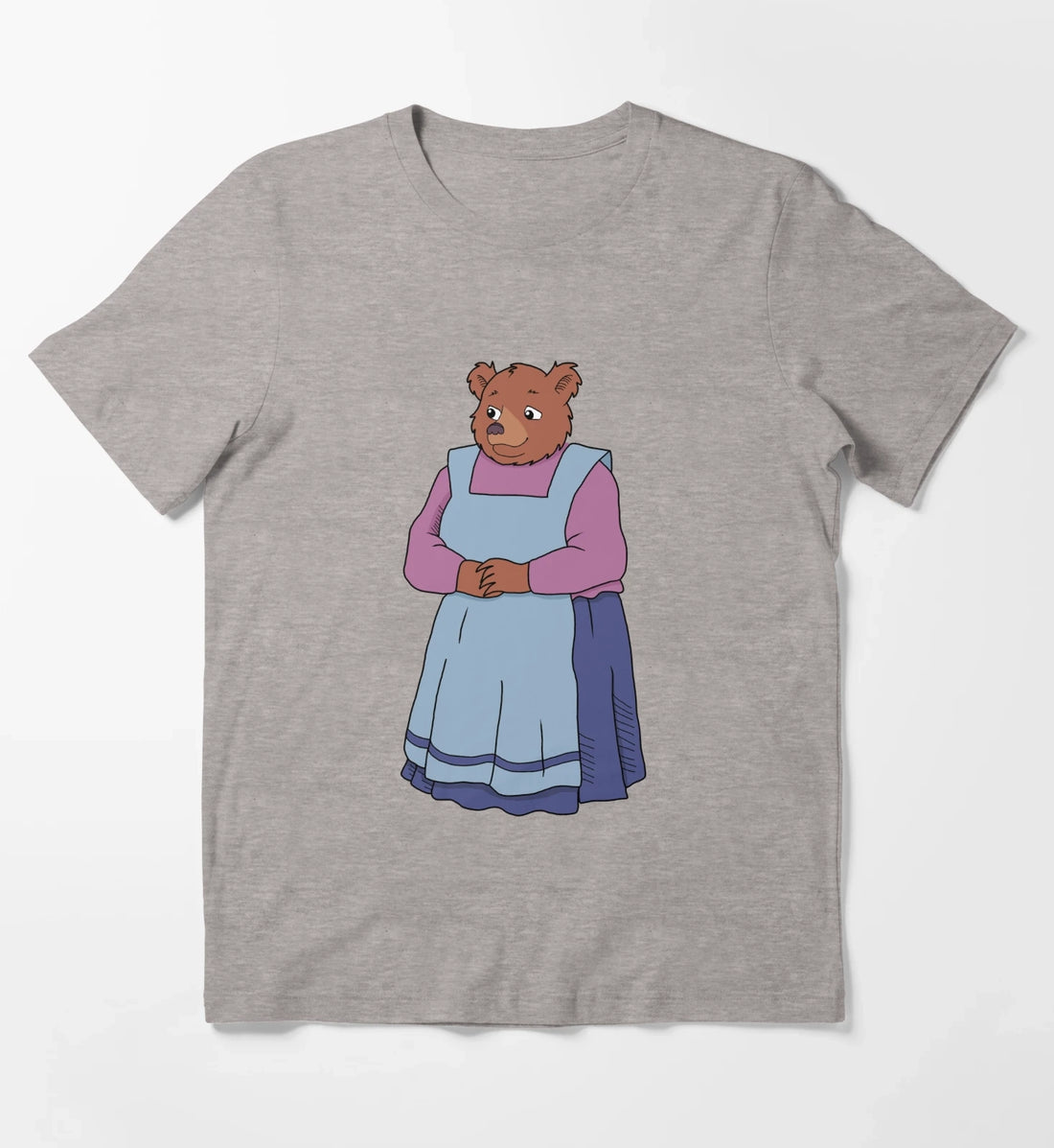 Littlebear1995 TV series Mother Bear T-Shirt Heather Grey