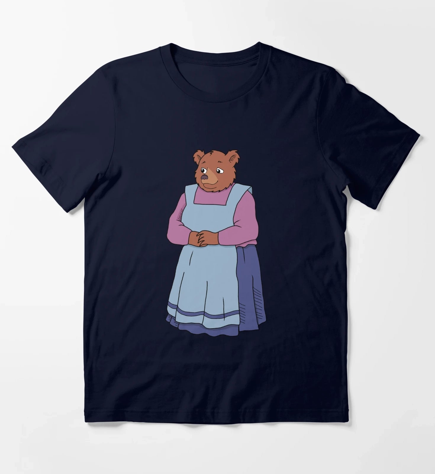 Littlebear1995 TV series Mother Bear T-Shirt Navy