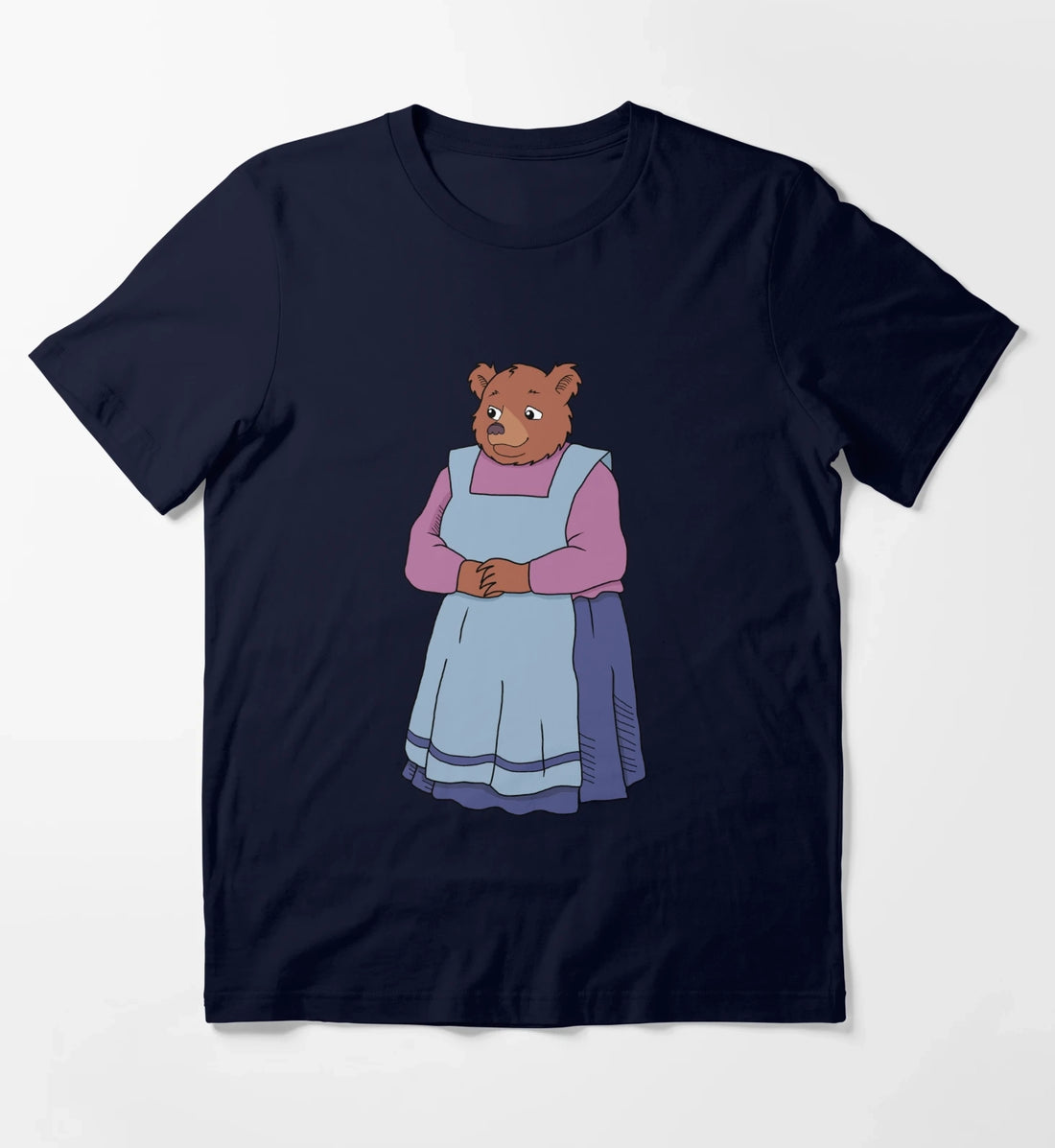 Littlebear1995 TV series Mother Bear T-Shirt Navy