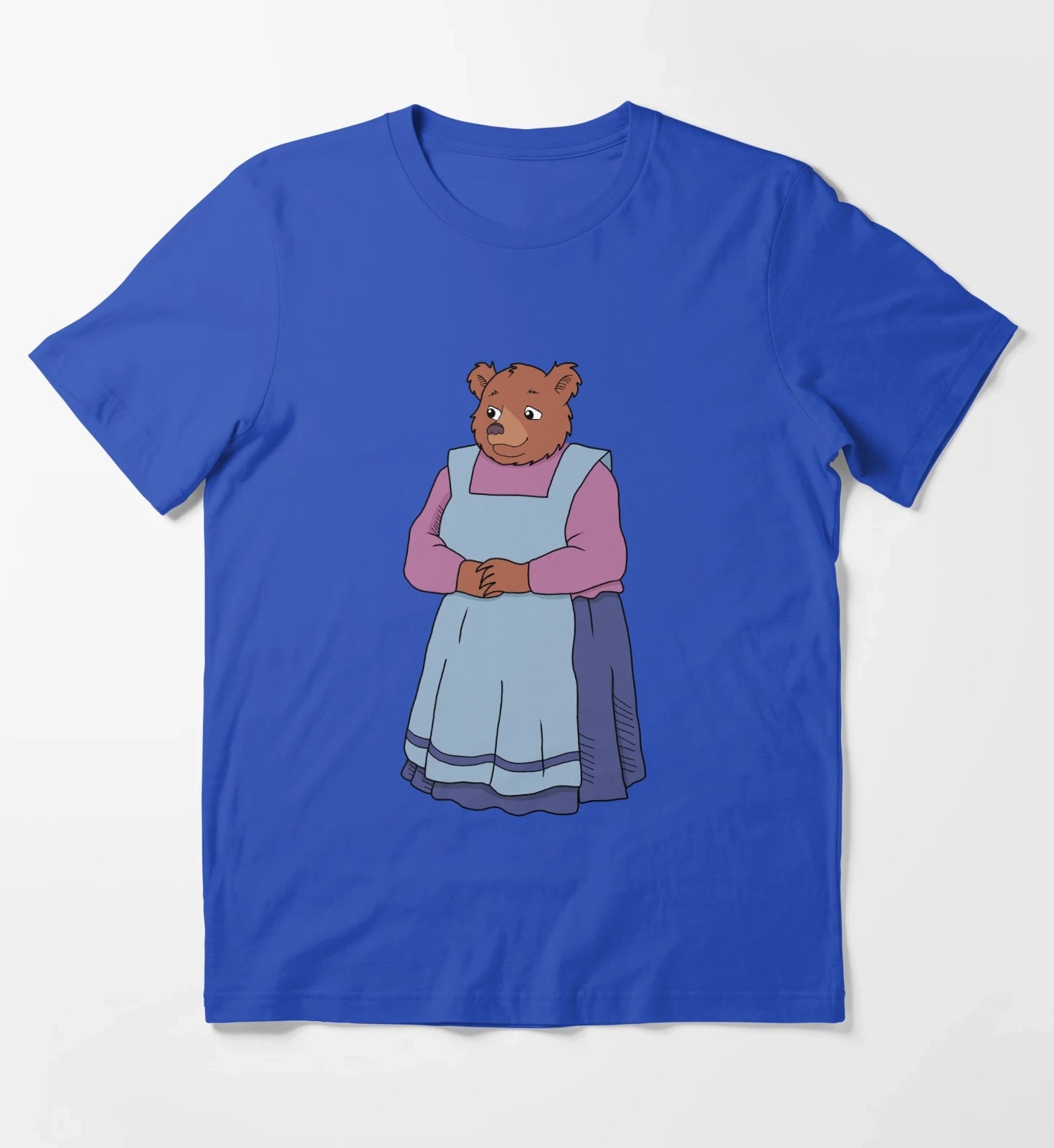 Littlebear1995 TV series Mother Bear T-Shirt Blue