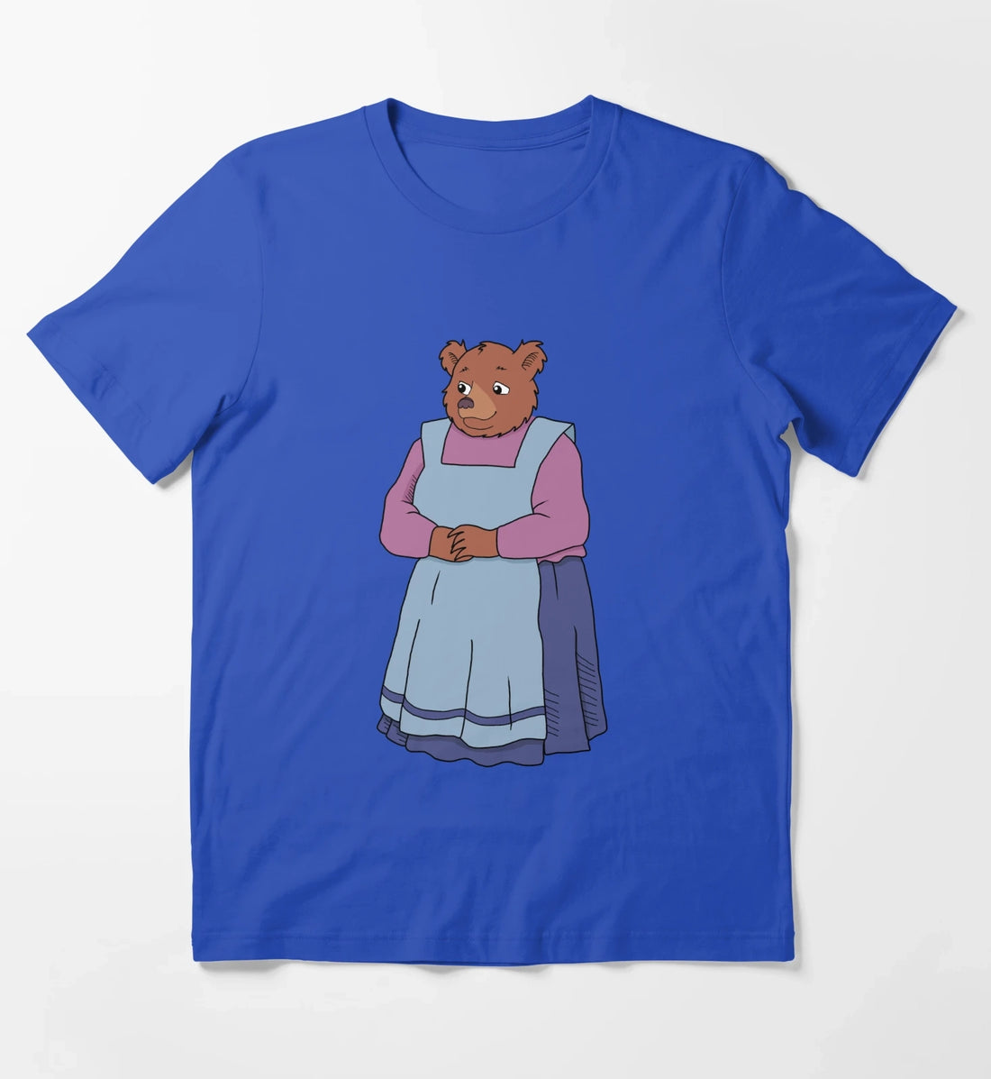Littlebear1995 TV series Mother Bear T-Shirt Blue