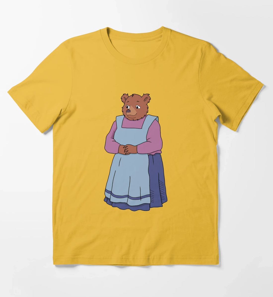 Littlebear1995 TV series Mother Bear T-Shirt Yellow