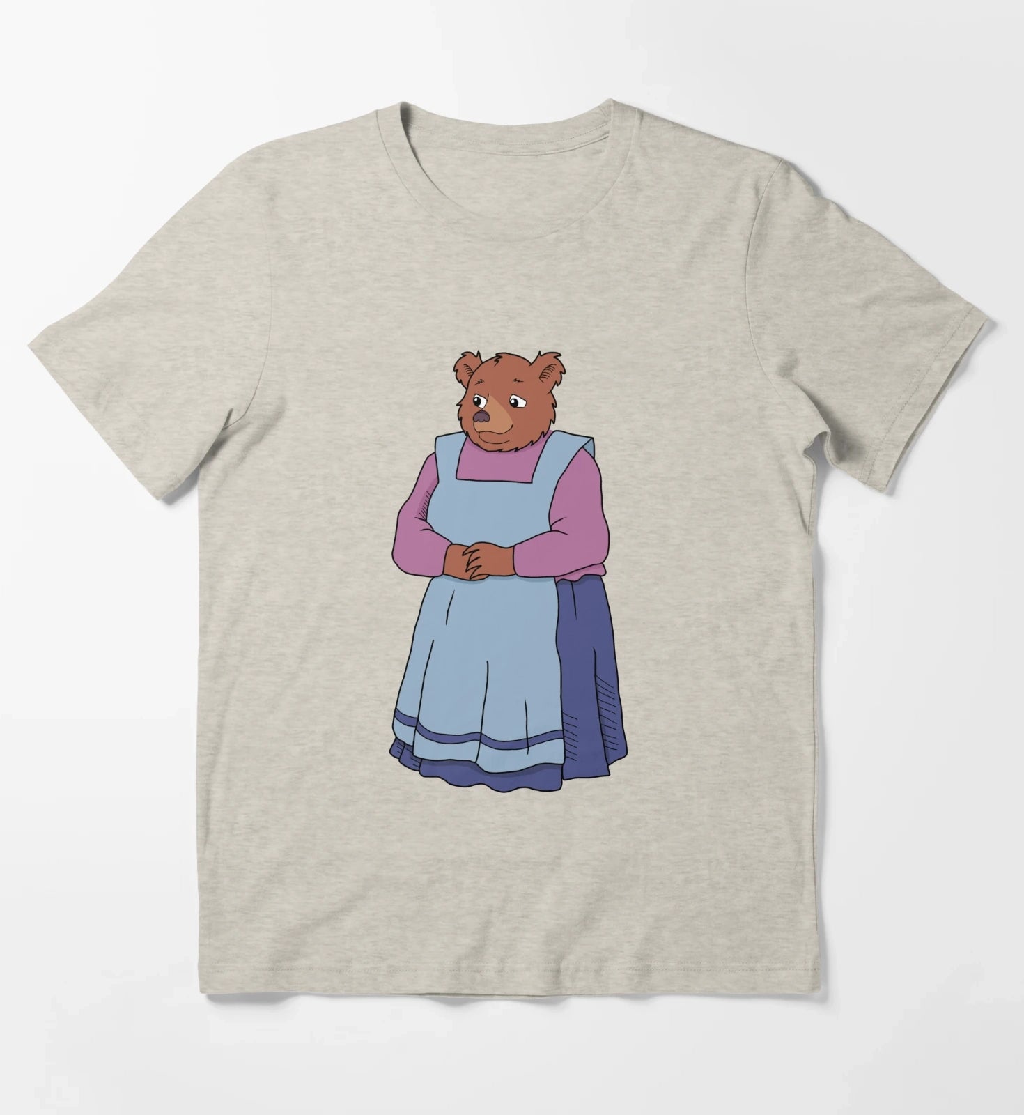 Littlebear1995 TV series Mother Bear T-Shirt Cream