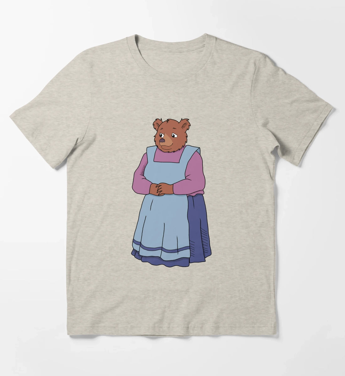 Littlebear1995 TV series Mother Bear T-Shirt Cream