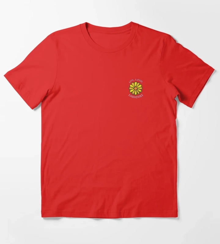 Live Laugh Lobotomy T-Shirt Red