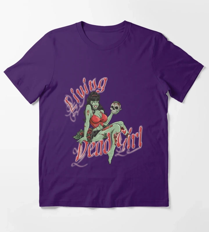 Living Dead Girl T-Shirt Purple