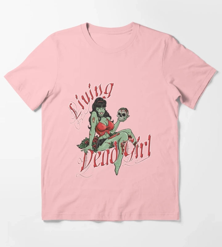 Living Dead Girl T-Shirt Dark Grey