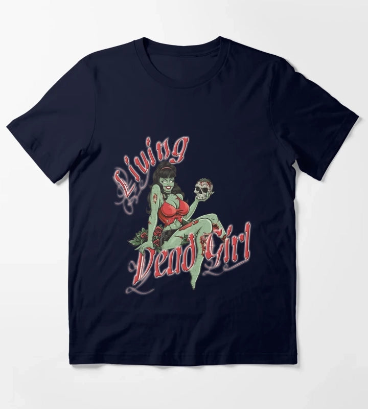 Living Dead Girl T-Shirt Navy