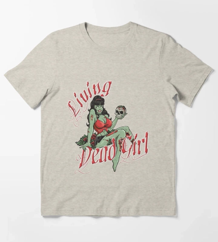 Living Dead Girl T-Shirt Cream