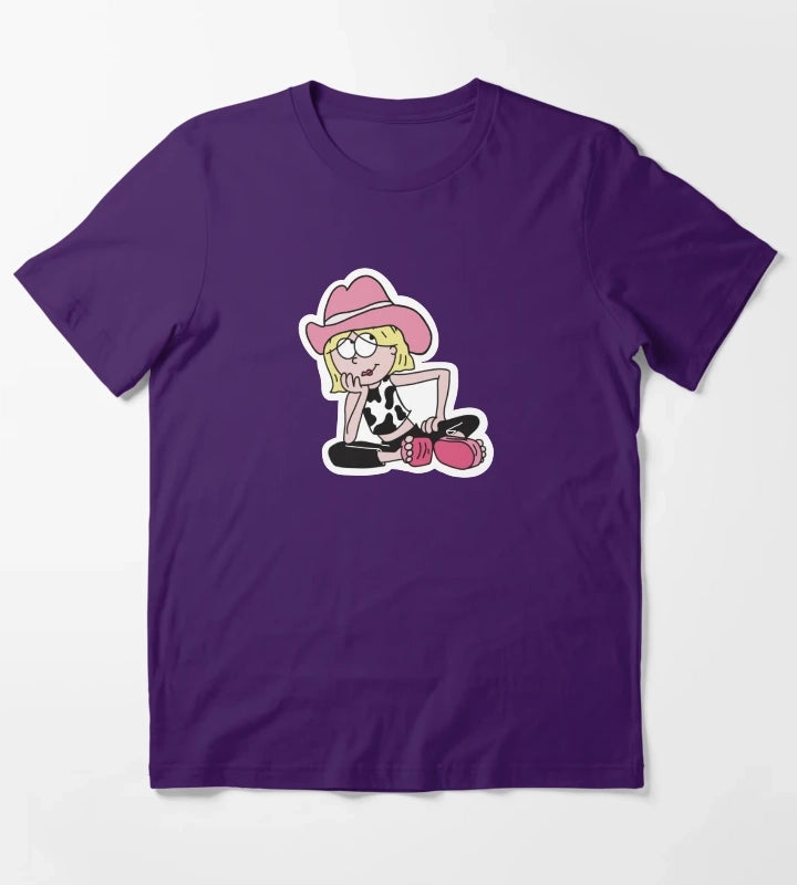 Lizzie McGuire Cowgirl T-Shirt Purple