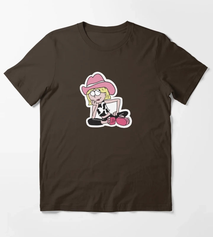 Lizzie McGuire Cowgirl T-Shirt Brown
