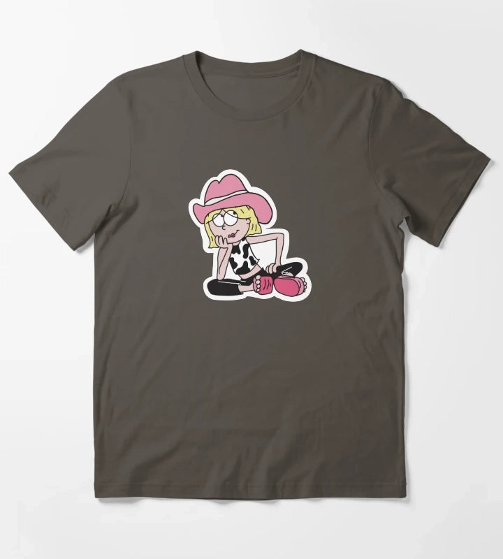 Lizzie McGuire Cowgirl T-Shirt Dark Grey