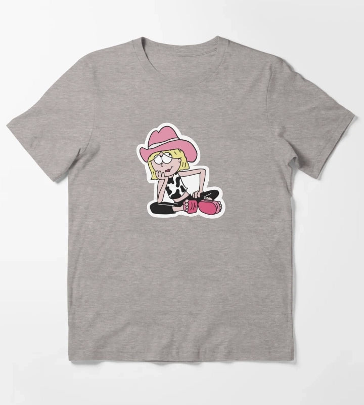 Lizzie McGuire Cowgirl T-Shirt Heather Grey
