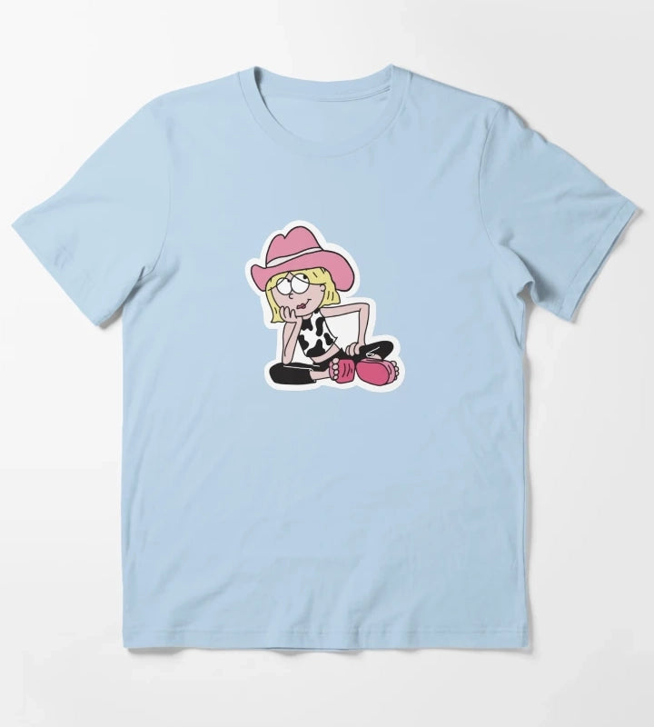 Lizzie McGuire Cowgirl T-Shirt Sky Blue