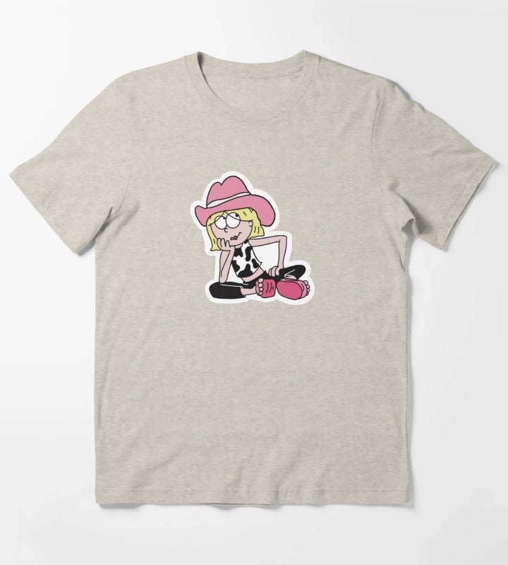 Lizzie McGuire Cowgirl T-Shirt Cream