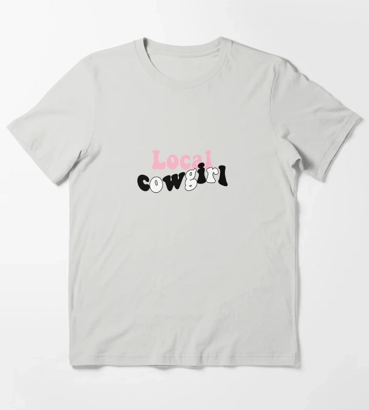 Local cowgirl T-Shirt Light Grey