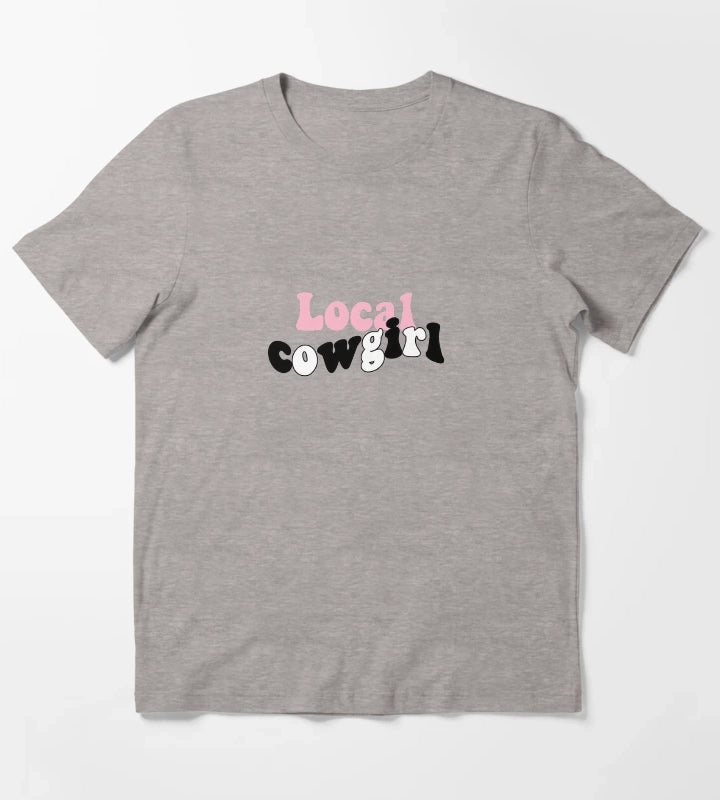 Local cowgirl T-Shirt Heather Grey