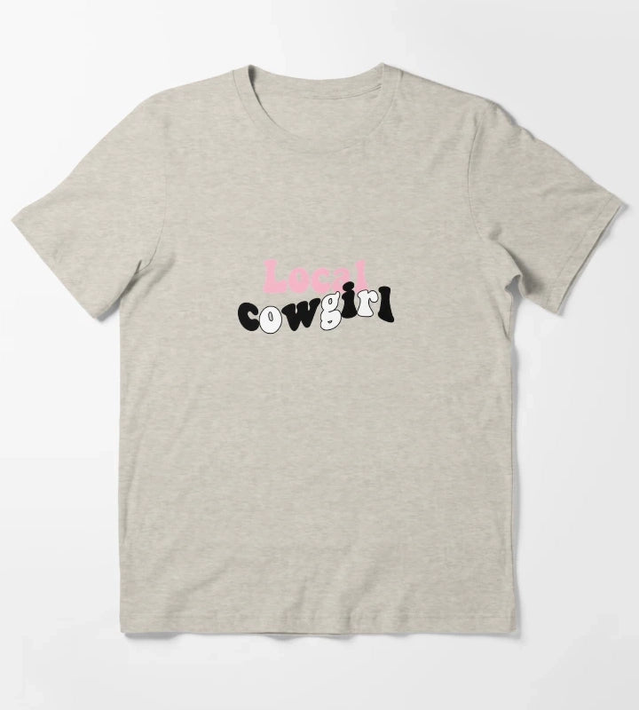 Local cowgirl T-Shirt Cream