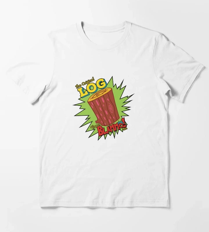 Log From Blammo T-Shirt White