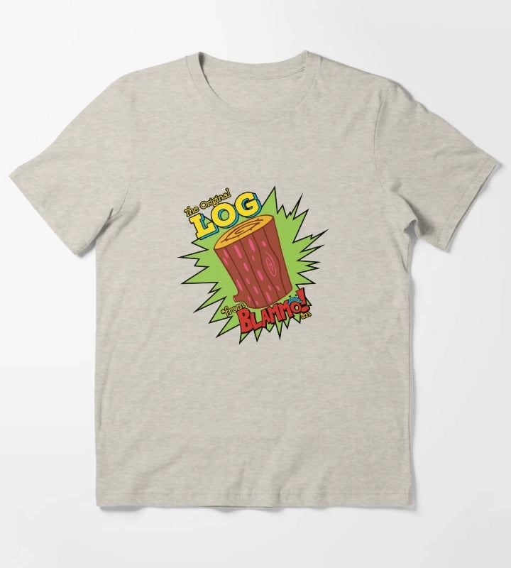 Log From Blammo T-Shirt Cream