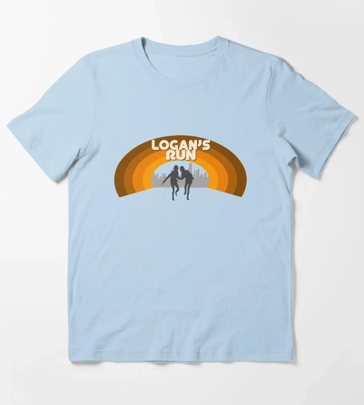 Logans Run T-Shirt Sky Blue