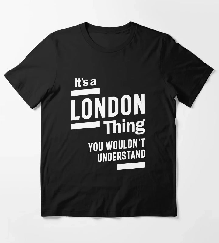 London Personalized Name Birthday Gift T-Shirt