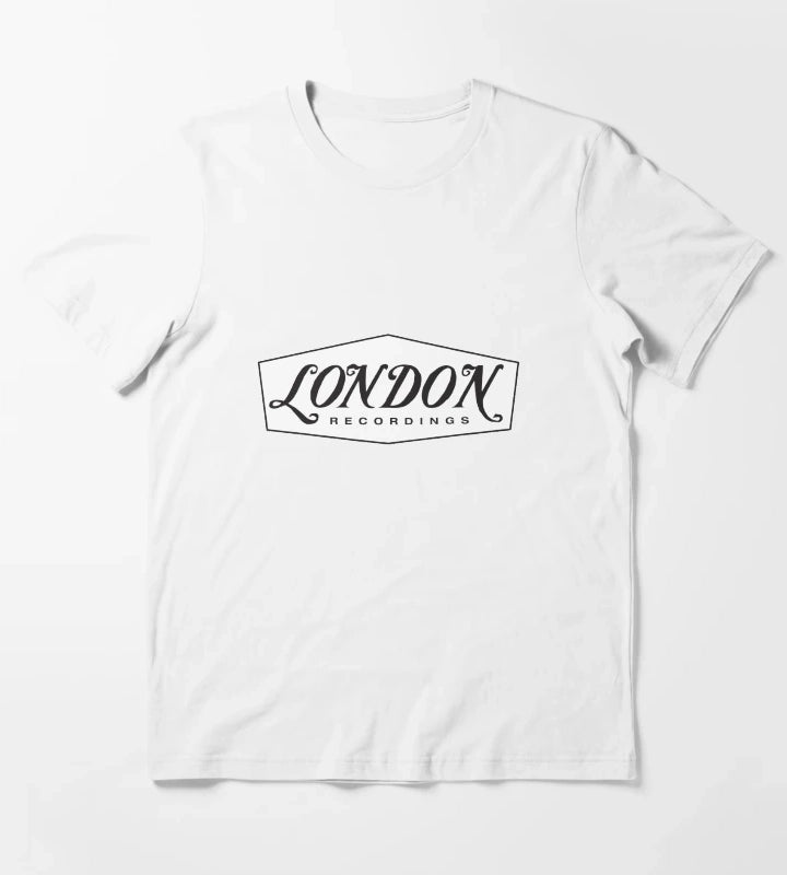London Recordings Design Tee T-Shirt White