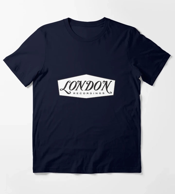 London Recordings Design Tee T-Shirt Navy