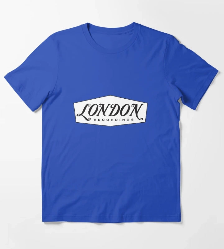London Recordings Design Tee T-Shirt Blue