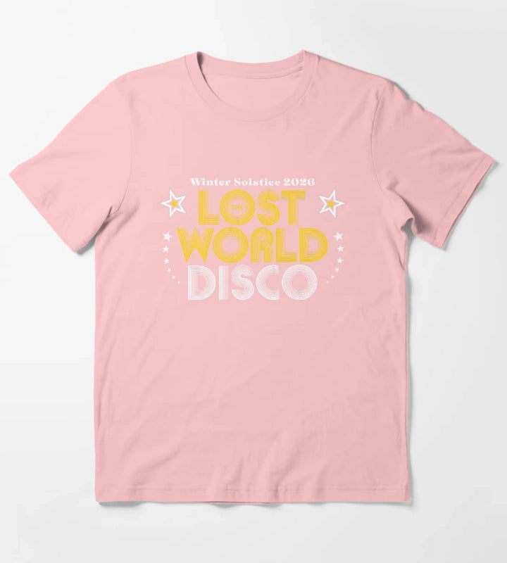 Lost World Disco Winter Solstice disco version T-Shirt Dark Grey