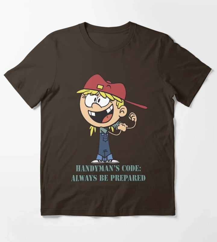Loud House Lana Loud T-Shirt Brown