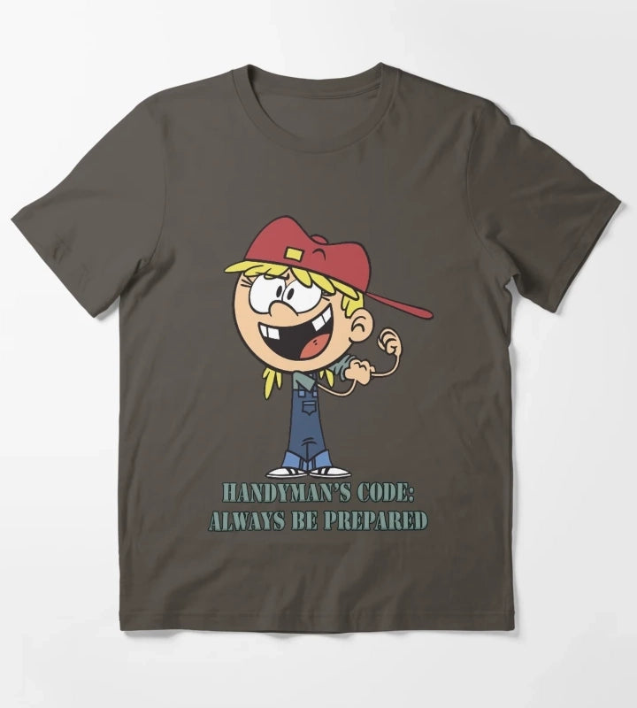 Loud House Lana Loud T-Shirt Dark Grey