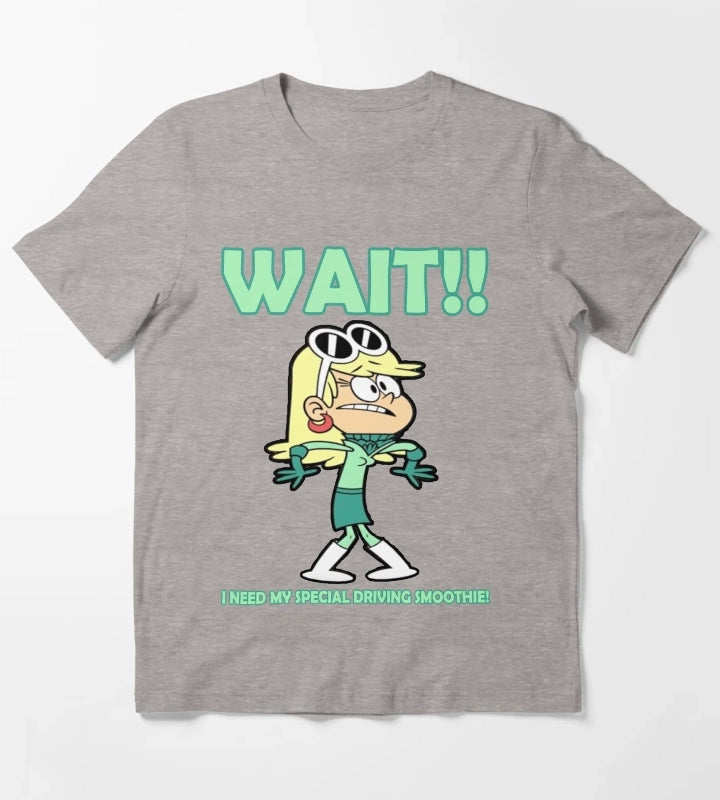 Loud House Leni Loud T-Shirt Heather Grey