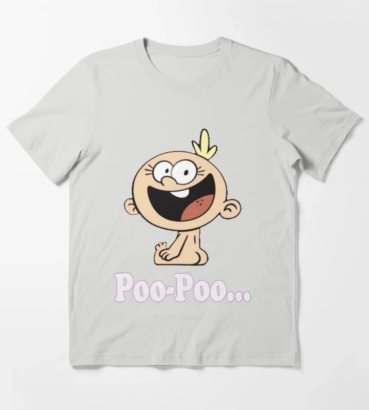 Loud House Lily Loud T-Shirt Light Grey