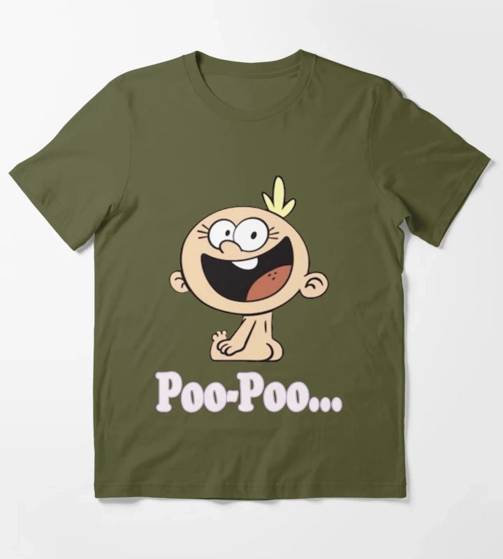 Loud House Lily Loud T-Shirt Olive Green