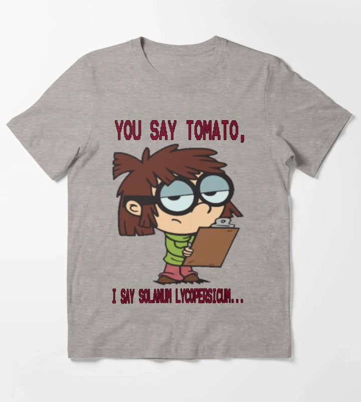 Loud House Lisa Loud T-Shirt Heather Grey