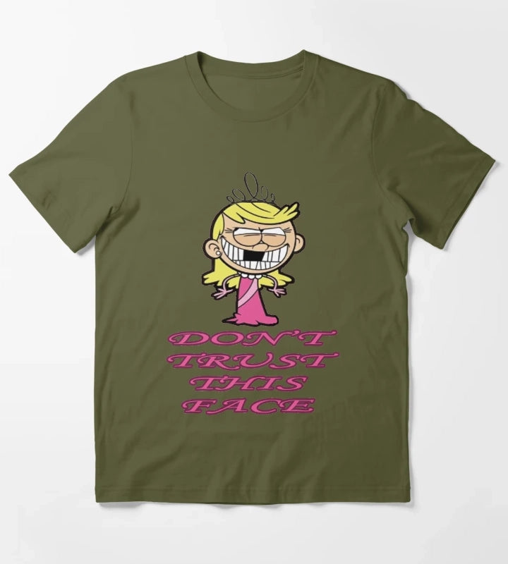 Loud House Lola Loud T-Shirt Olive Green
