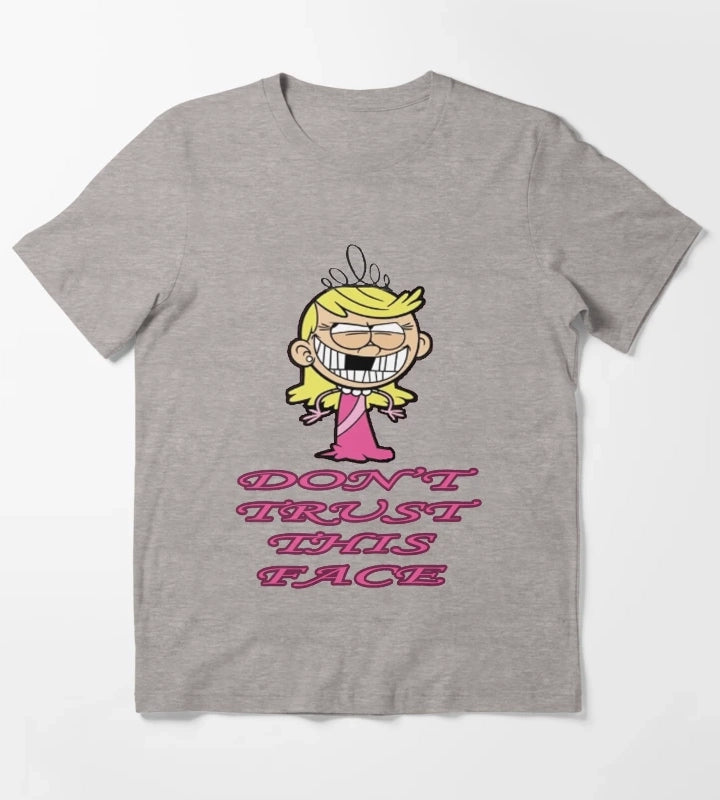 Loud House Lola Loud T-Shirt Heather Grey