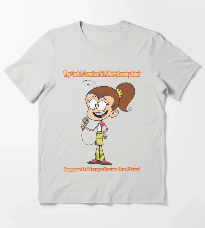 Loud House Luan Loud T-Shirt Light Grey