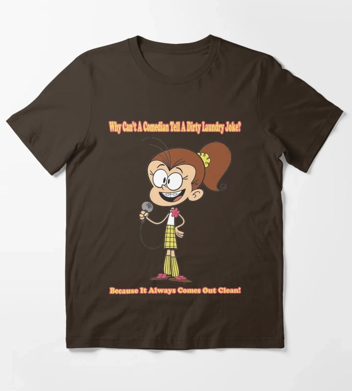Loud House Luan Loud T-Shirt Brown