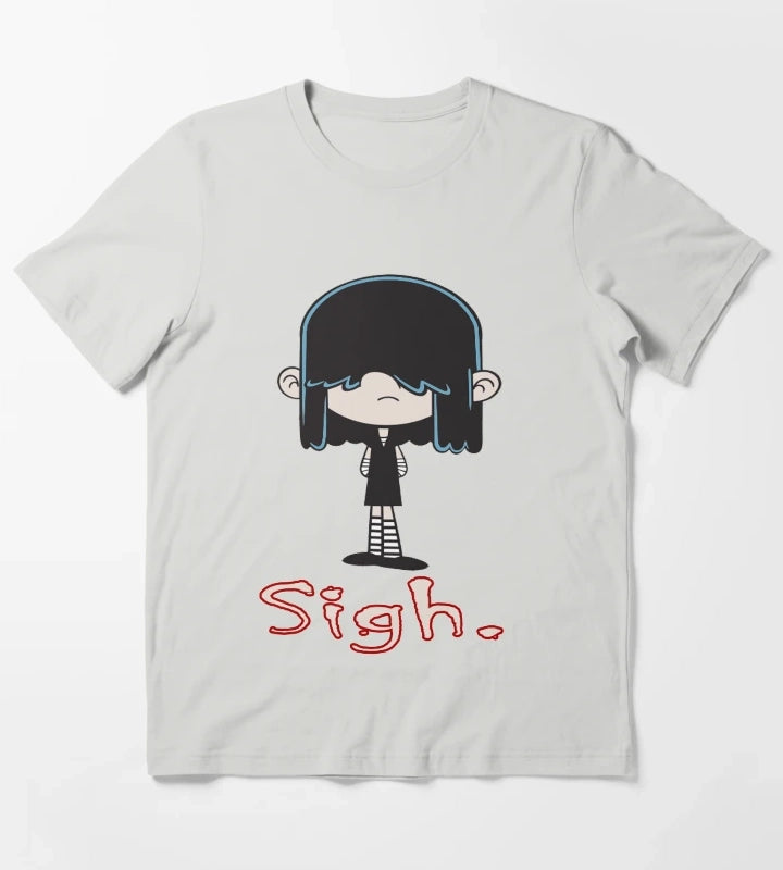 Loud House Lucy Loud T-Shirt Light Grey